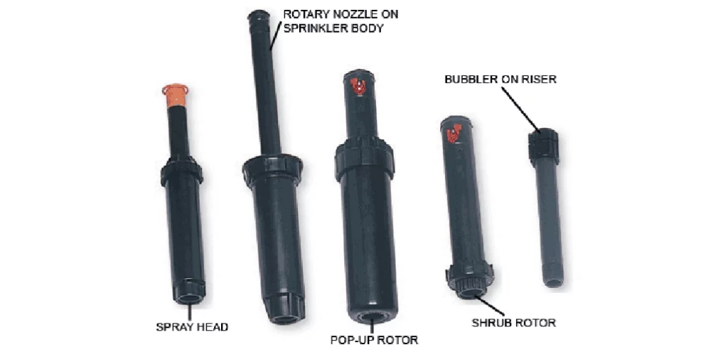 Mixed Sprinkler Heads