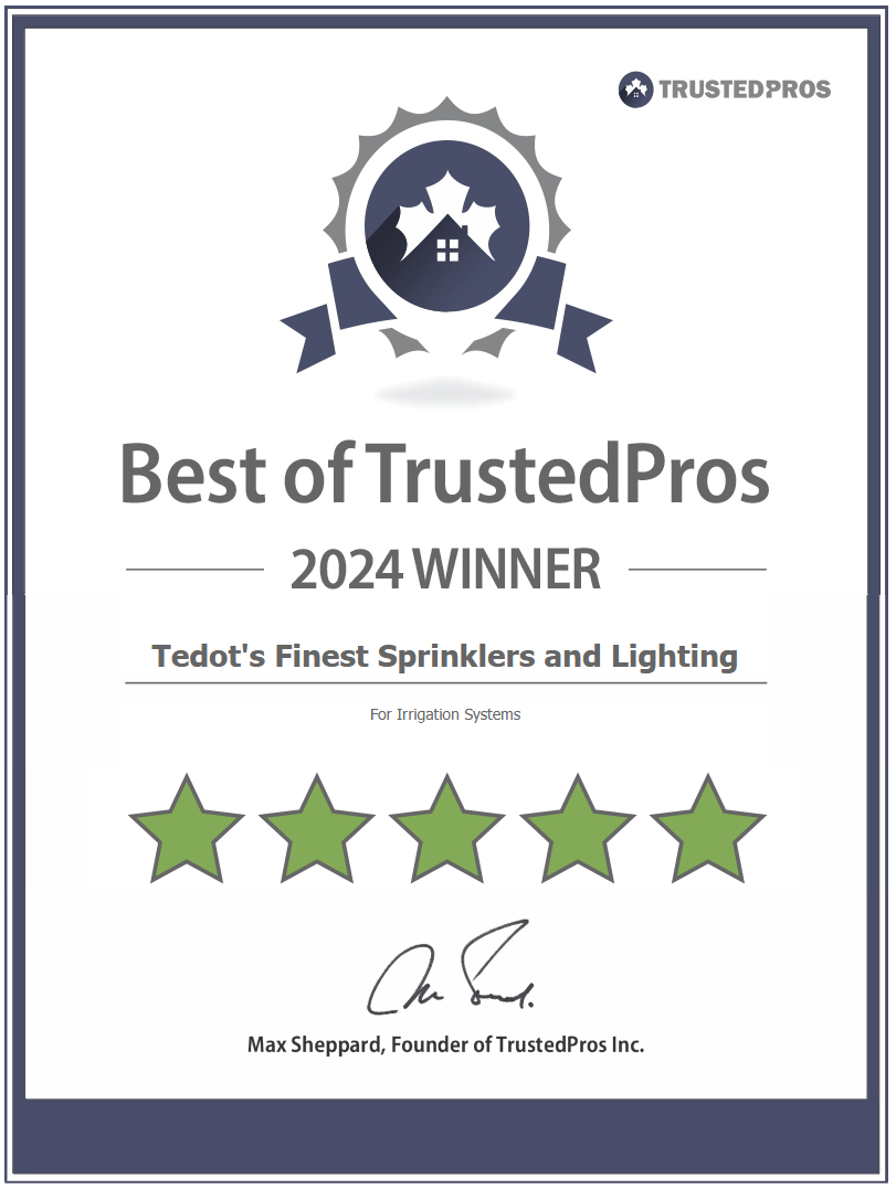 Toronto’s Best Irrigation System Company – Officially Awarded!