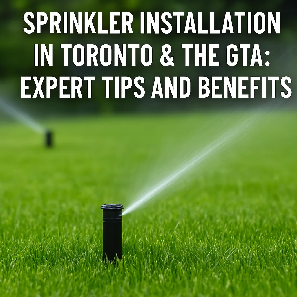 Featured on Bidmii: Expert Sprinkler Installation Tips for Toronto and the GTA