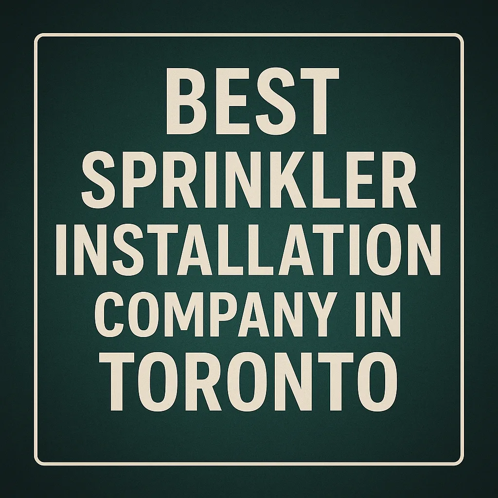 Rated Best Sprinkler Installation Company in Toronto
